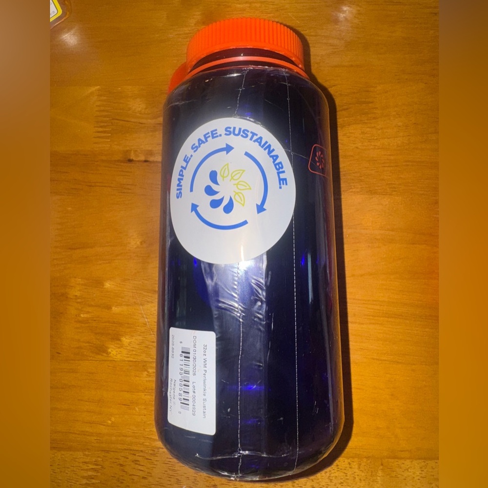 Nalgene 32oz Wide Mouth - Periwinkle Sustain